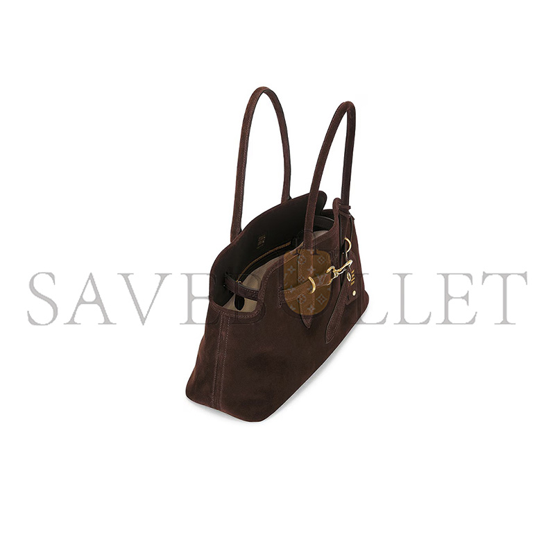 MIU MIU AVENTURE SUEDE BAG 5BG310 (44*22.5*14.5cm)
